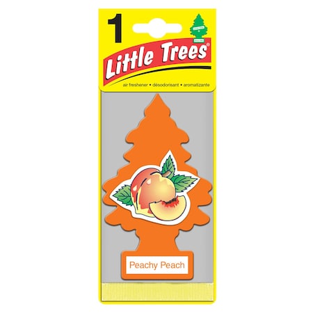 Little Trees Little Trees Peachy Peach Scent Car Air Freshener Solid 1 pk UIP-10319